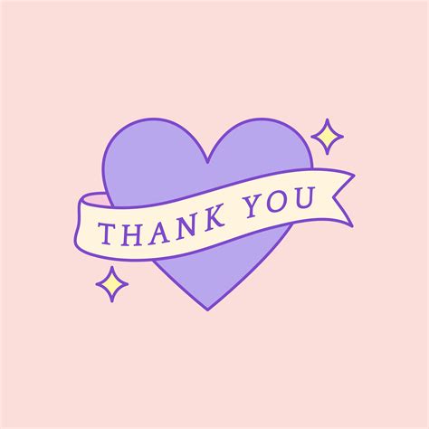 thank you kawaii|thank you cute aesthetic.